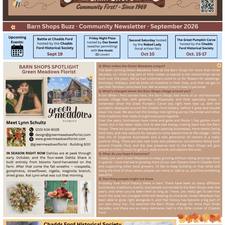 chadds ford barn shops